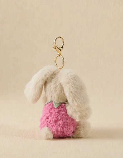 Mon Ami Strawberry Bunny Bag Charm