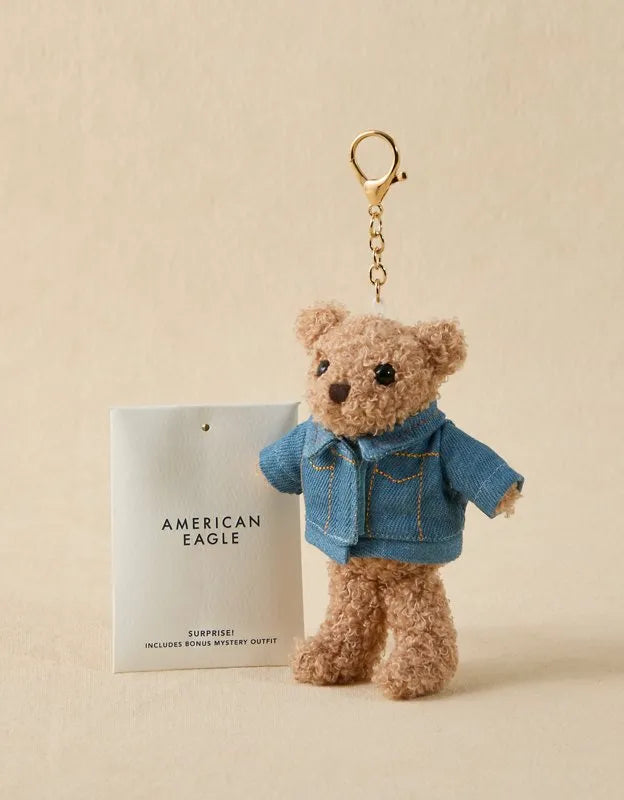 AE Teddy Bear Mystery Costume Bag Charm