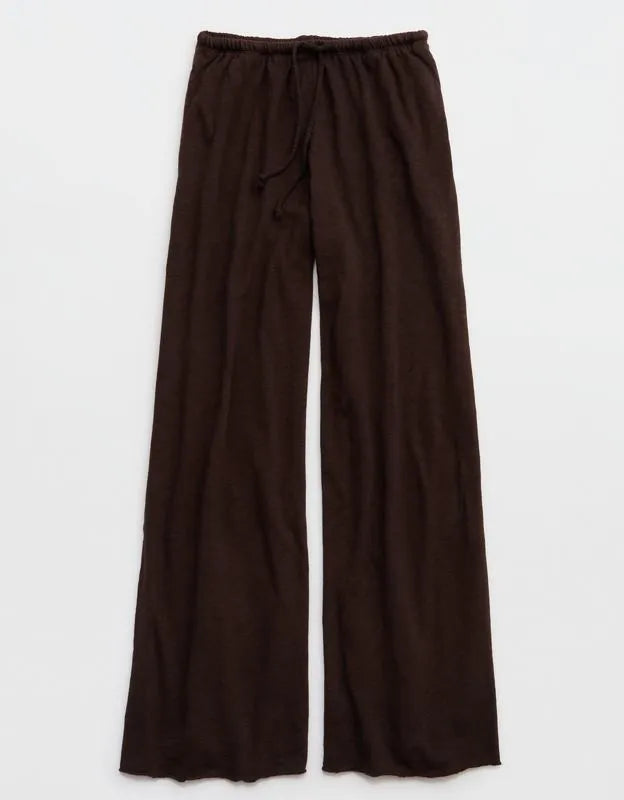 Aerie It's Casual Knit Slub Trouser