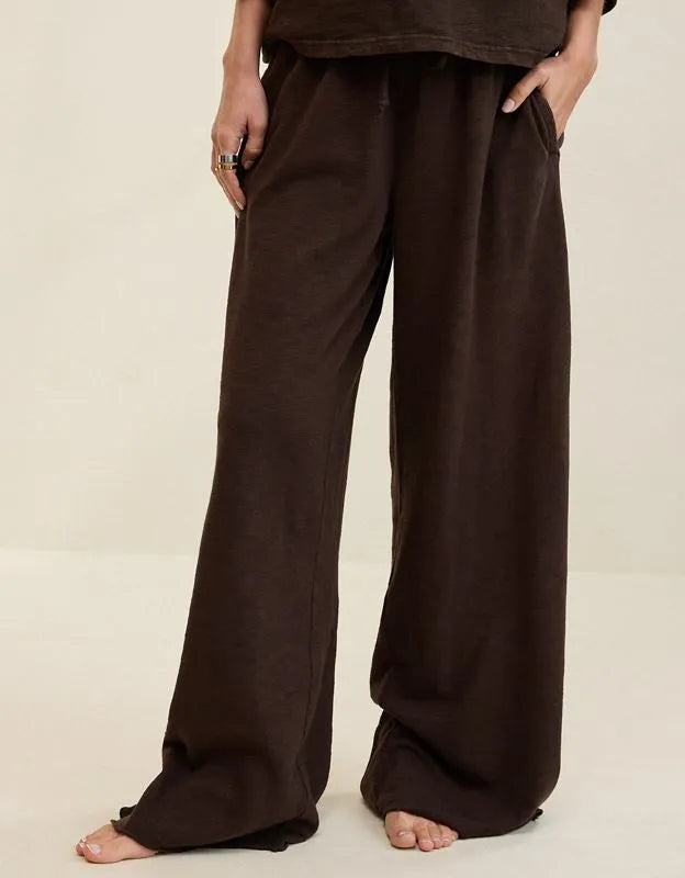 Aerie It's Casual Knit Slub Trouser