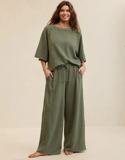 Aerie It's Casual Knit Slub Trouser