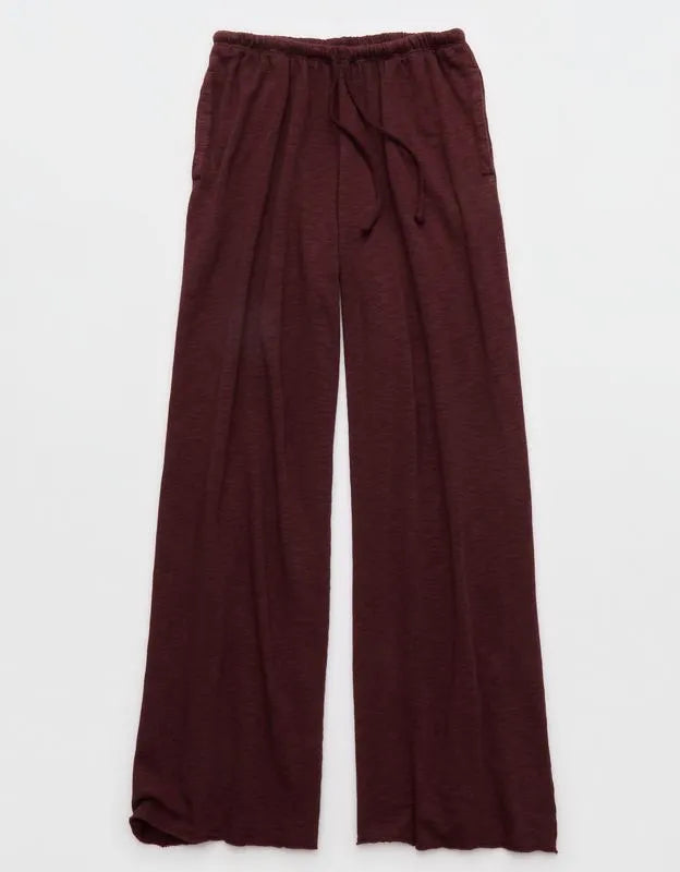 Aerie It's Casual Knit Slub Trouser