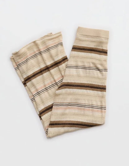 Aerie Open Knit Shimmer Pant
