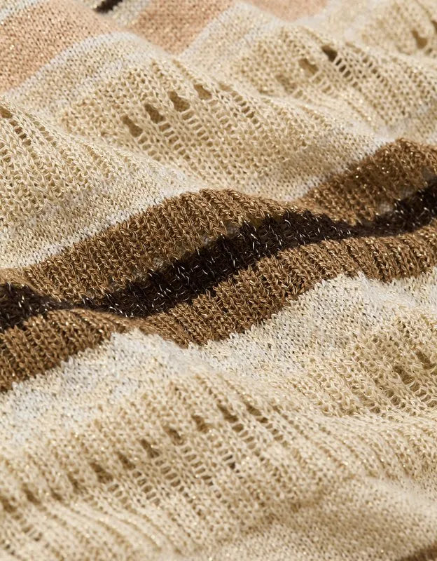Aerie Open Knit Shimmer Pant