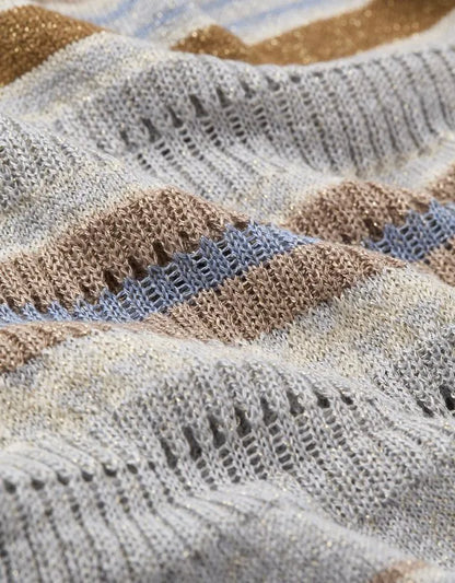 Aerie Open Knit Shimmer Pant