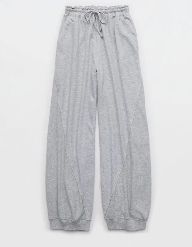 Aerie Unwind Waffle Jogger