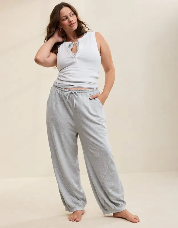 Aerie Unwind Waffle Jogger