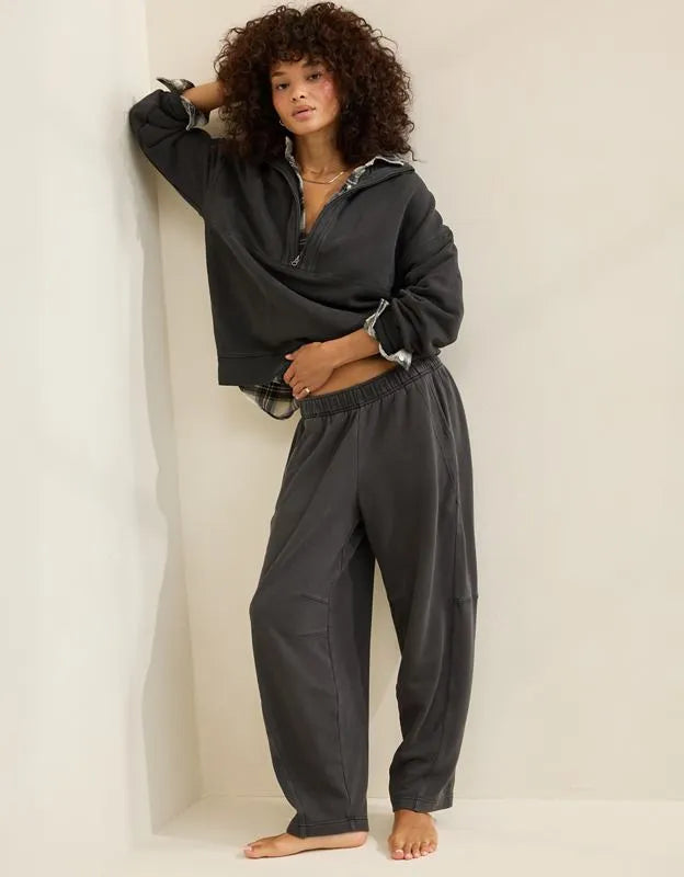 Aerie Oh Zip! Barrel Pant