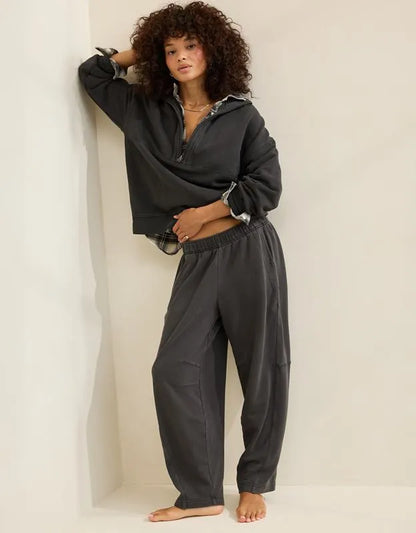 Aerie Oh Zip! Barrel Pant