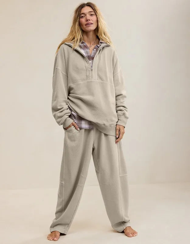 Aerie Oh Zip! Barrel Pant