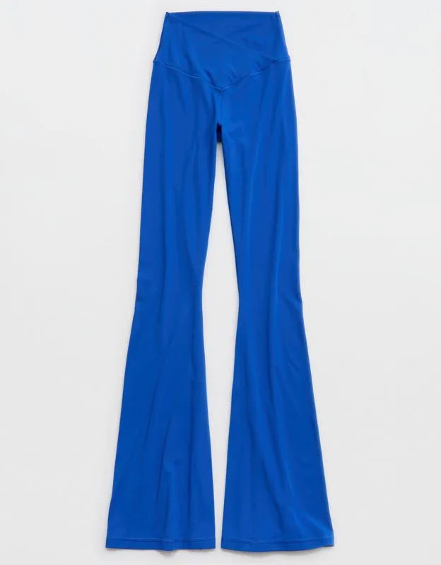 OFFLINE By Aerie Real Me High Waisted Crossover Flare Legging