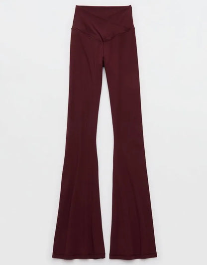 OFFLINE By Aerie Real Me High Waisted Crossover Flare Legging