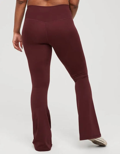 OFFLINE By Aerie Real Me High Waisted Crossover Flare Legging