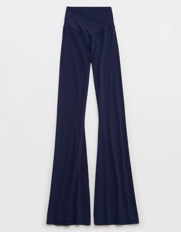 OFFLINE By Aerie Real Me High Waisted Crossover Flare Legging