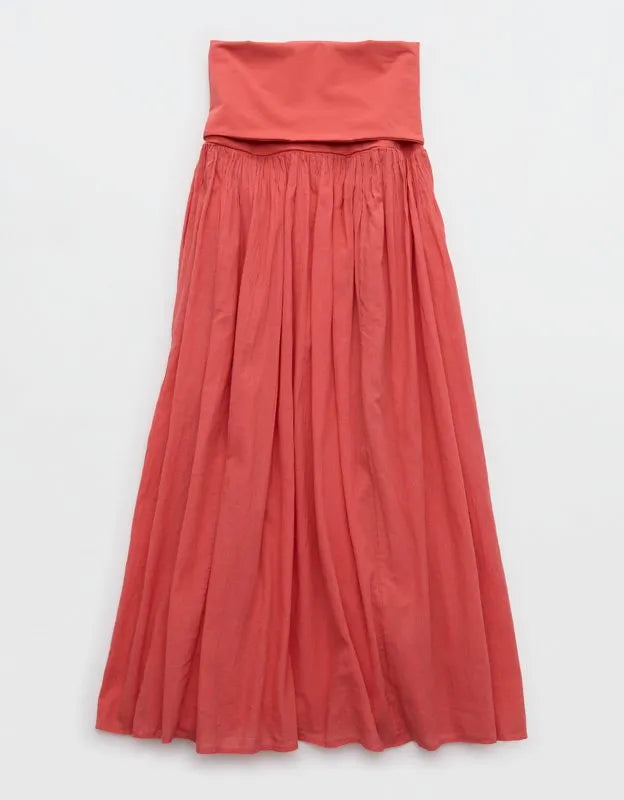 Aerie At The Barre Convertible Maxi Skirt