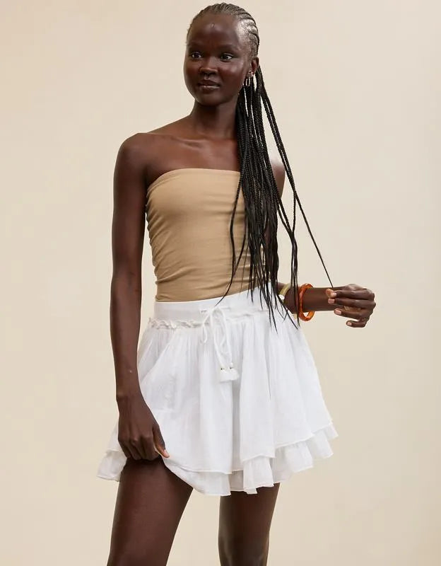 Aerie Gauze Mini Skirt