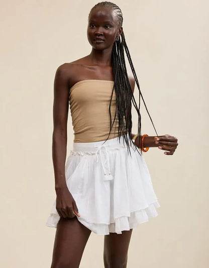 Aerie Gauze Mini Skirt
