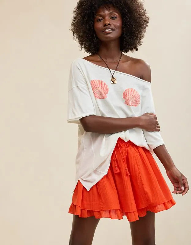 Aerie Gauze Mini Skirt