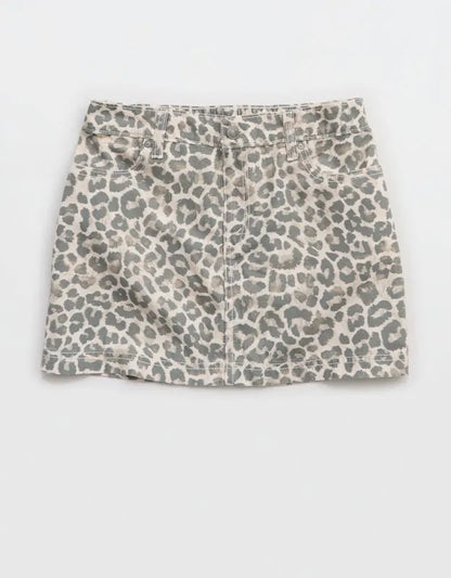 Aerie Daydream Denim Mini Skirt