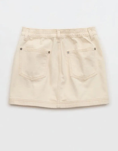 Aerie Daydream Denim Mini Skirt