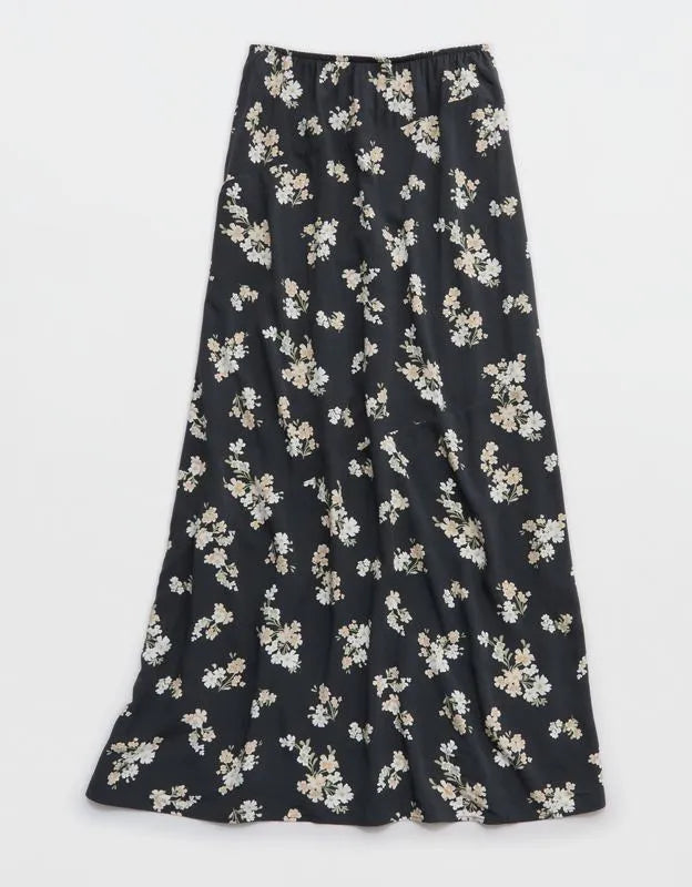 Aerie Happy & Drapey Maxi Skirt