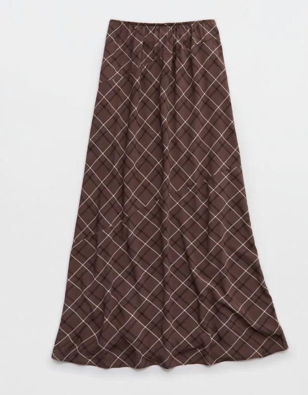 Aerie Happy & Drapey Maxi Skirt