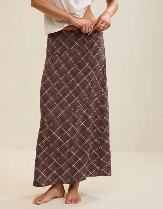 Aerie Happy & Drapey Maxi Skirt