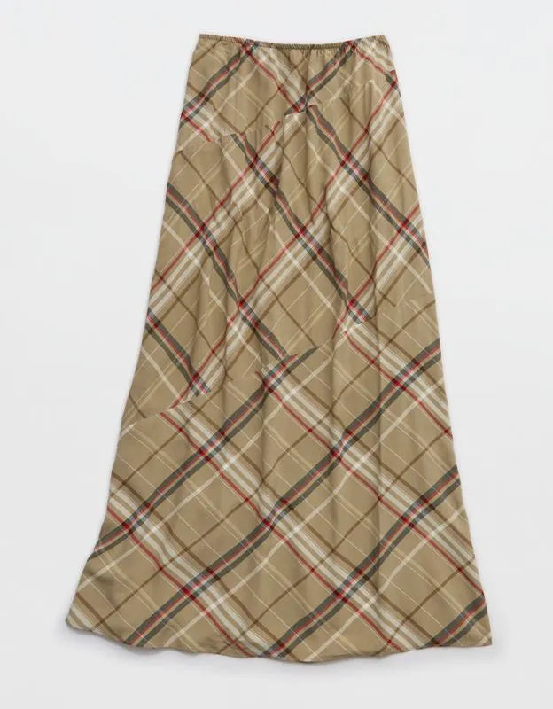 Aerie Happy & Drapey Maxi Skirt