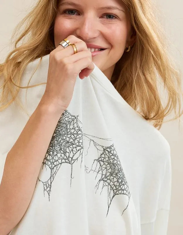 OVERSLEPT by Aerie Sleep Happens Night Tee