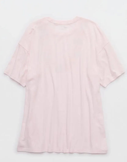 OVERSLEPT by Aerie Sleep Happens Night Tee