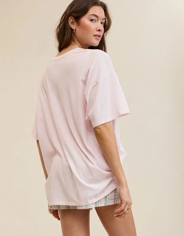 OVERSLEPT by Aerie Sleep Happens Night Tee