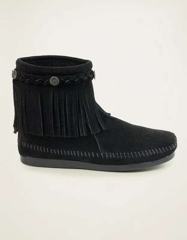 Minnetonka Back Zip Softsole Boot