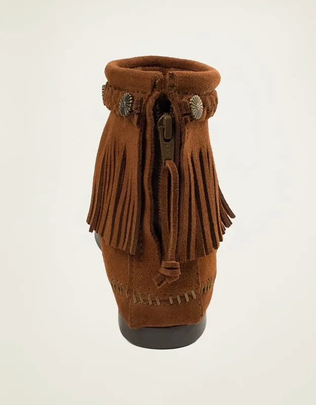 Minnetonka Back Zip Softsole Boot