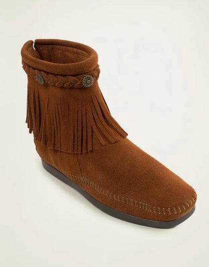 Minnetonka Back Zip Softsole Boot
