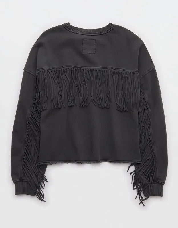 Aerie Festival Fringe Crew Sweatshirt