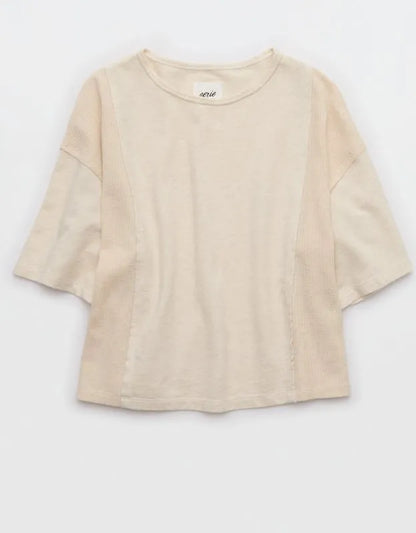 Aerie Unwind Waffle T-Shirt