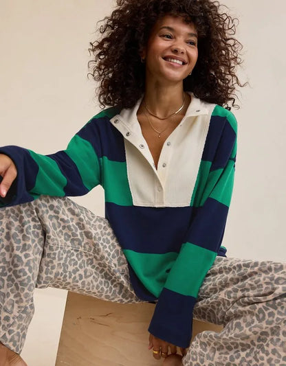 Aerie Quarter Snap Sweatshirt