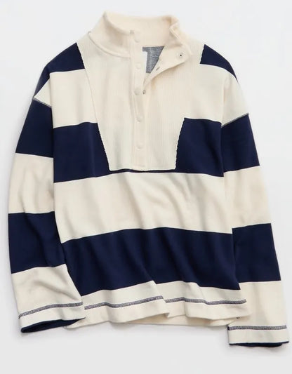 Aerie Quarter Snap Sweatshirt