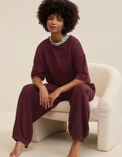 Aerie Unwind Waffle T-Shirt