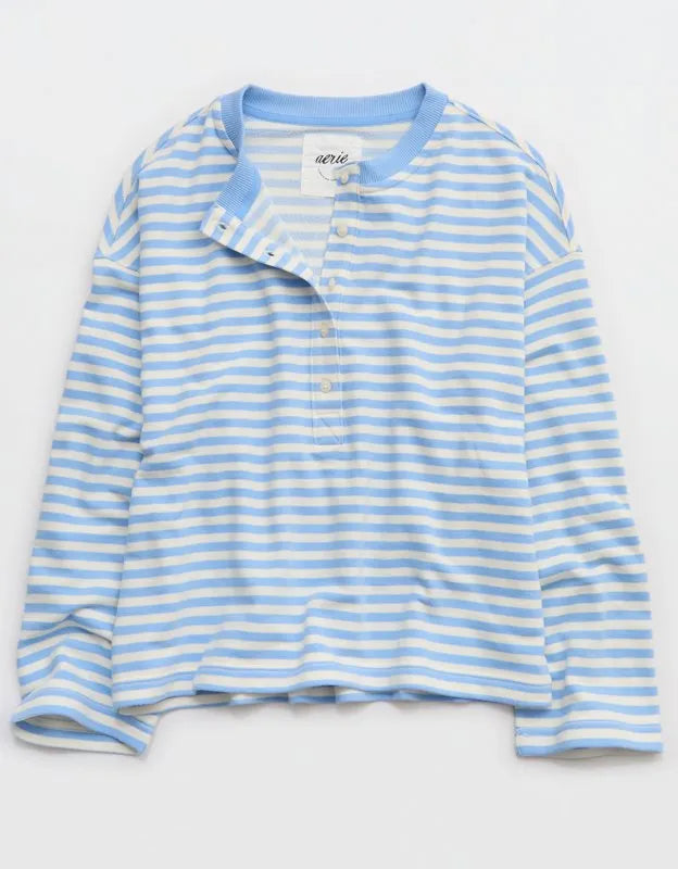 Aerie Alumni Henley Sweatshirt
