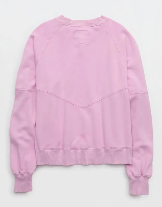 Aerie Go-To Classic Length Crew Sweatshirt