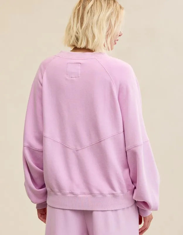 Aerie Go-To Classic Length Crew Sweatshirt