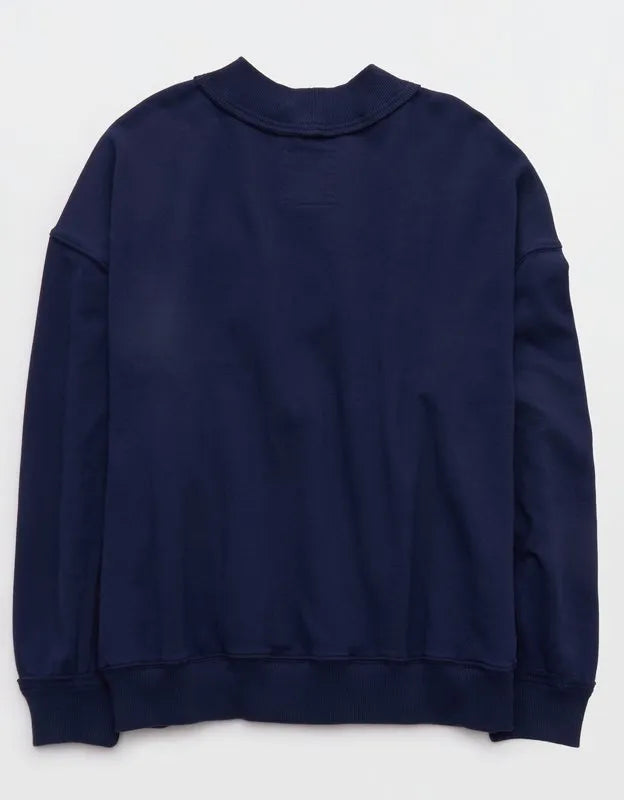Aerie Alumni Mockneck Sweatshirt