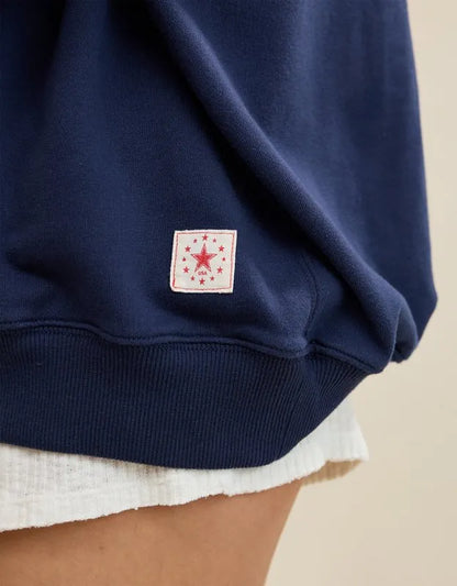 Aerie Alumni Mockneck Sweatshirt