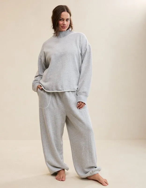 Aerie Layover Mockneck Sweatshirt