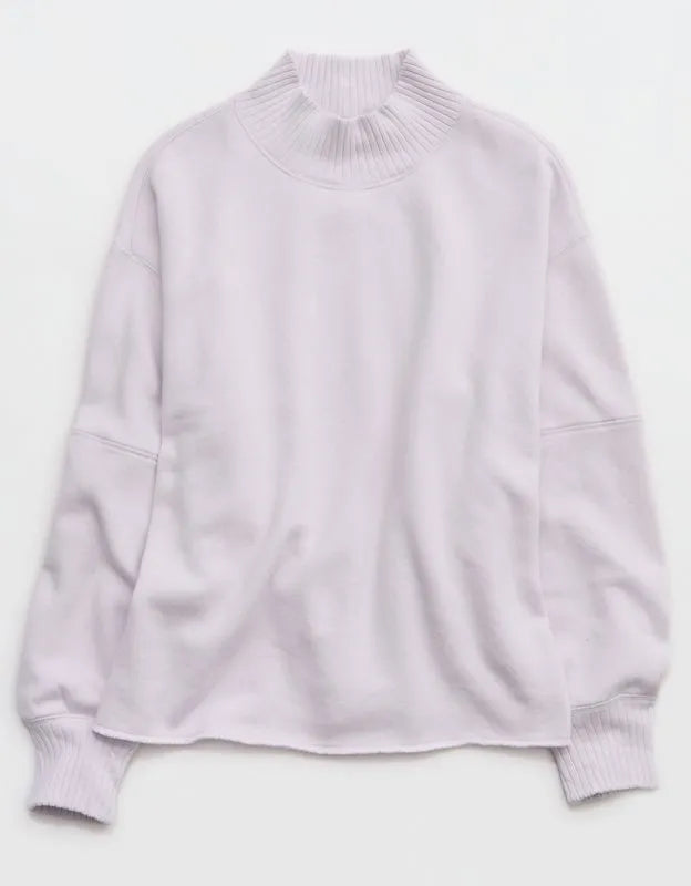 Aerie Layover Mockneck Sweatshirt