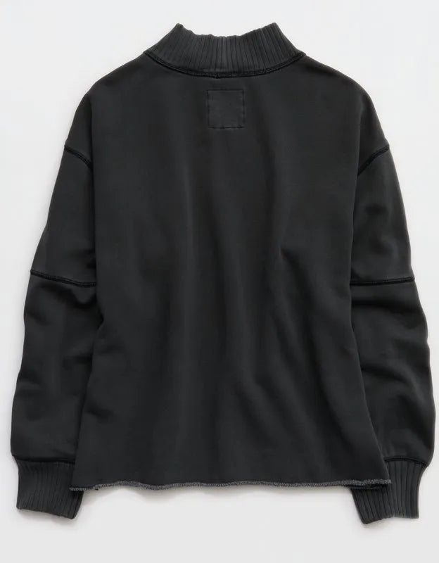 Aerie Layover Mockneck Sweatshirt