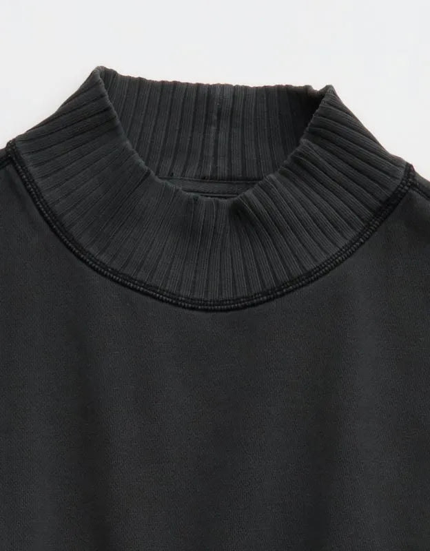 Aerie Layover Mockneck Sweatshirt