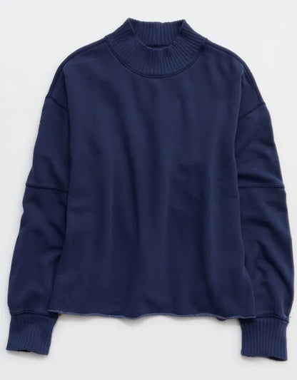 Aerie Layover Mockneck Sweatshirt