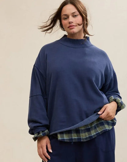 Aerie Layover Mockneck Sweatshirt